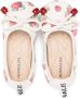 Monnalisa Ballerina's met kersenprint Beige - Thumbnail 3