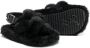 Monnalisa Emilia slingback sandalen met open neus Zwart - Thumbnail 2