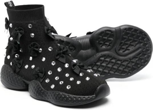 Monnalisa High-top sneakers Zwart