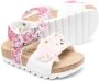 Monnalisa Sandalen met open neus Wit - Thumbnail 2