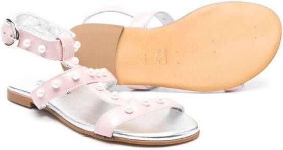 Monnalisa Leren sandalen Roze