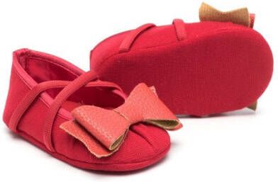Monnalisa Schoenen met strikdetail Rood