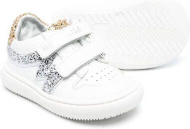 Monnalisa Sneakers met klittenband Wit