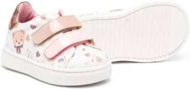 Monnalisa Sneakers met klittenband Roze
