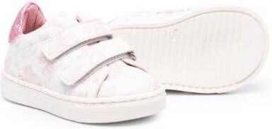Monnalisa Sneakers met strikprint Wit