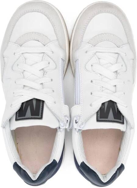 Monnalisa Sneakers met vlakken Wit