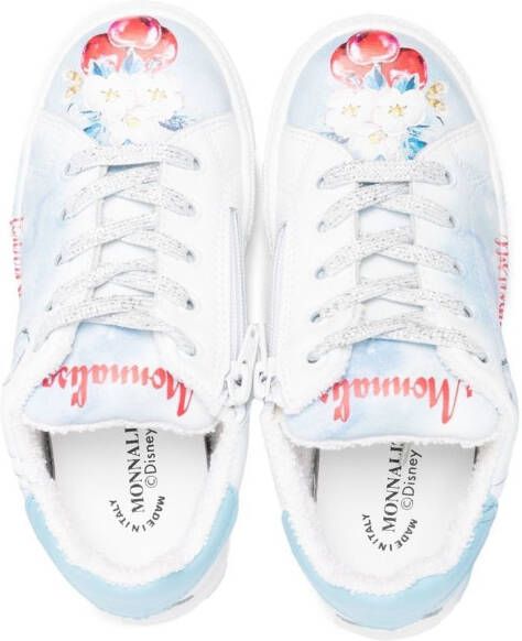 Monnalisa Tinkerbell low-top sneakers Wit