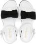 MONTELPARE TRADITION Sandalen met strikdetail Wit - Thumbnail 3