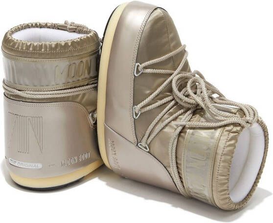 Moon Boot Icon Low Glance snowboots Beige