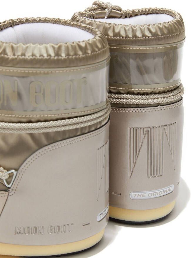 Moon Boot Chunky veterlaarzen Beige