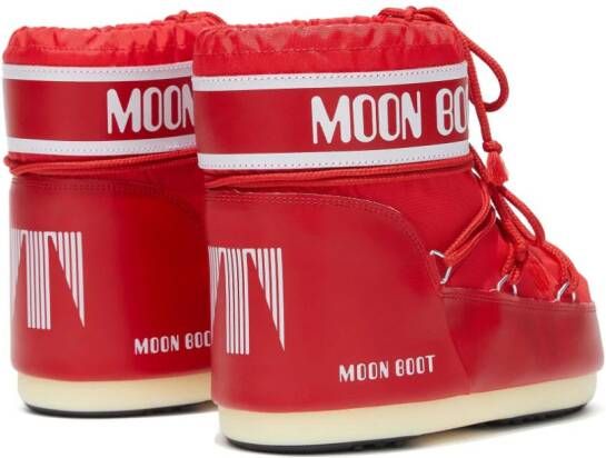 Moon Boot Classic Low 2 sneeuwlaarzen Rood