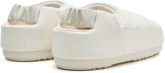 Moon Boot Evolution gewatteerde slingback muiltjes Beige