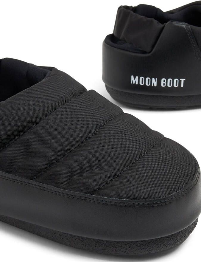 Moon Boot Gewatteerde sandalen Zwart