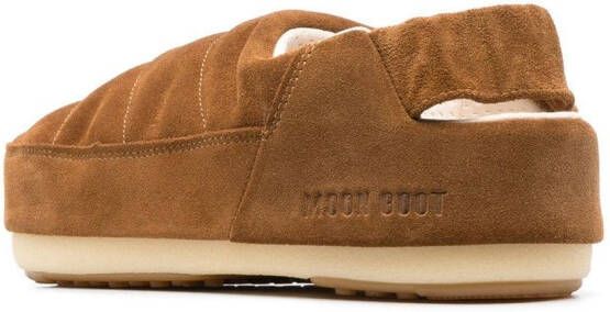 Moon Boot Evolution gevoerde muiltjes Bruin