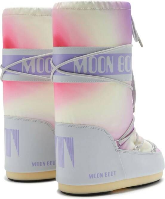Moon Boot Icon gewatteerde laarzen Grijs