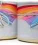 Moon Boot Icon laarzen met regenboogprint Grijs - Thumbnail 2