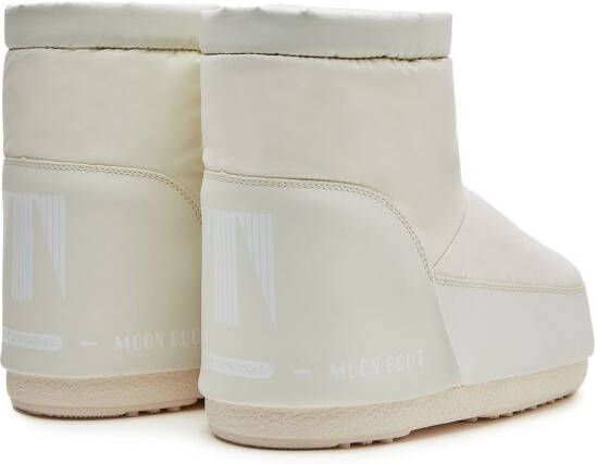 Moon Boot Icon No-Lace rubberen laarzen Beige