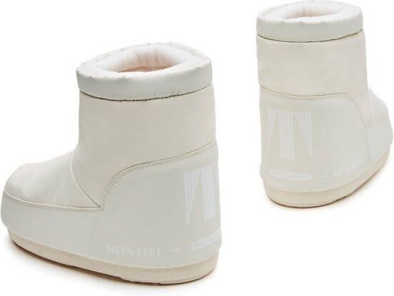 Moon Boot Icon No-Lace rubberen laarzen Beige