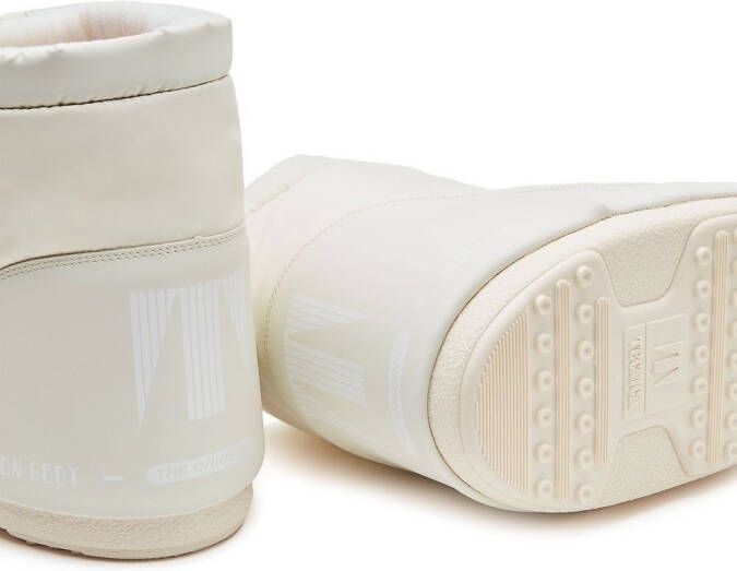 Moon Boot Icon No-Lace rubberen laarzen Beige