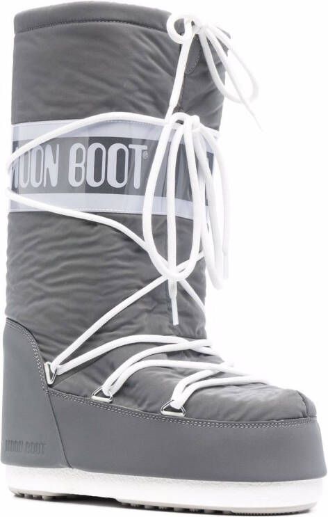 Moon Boot Icon sneeuwlaarzen Zilver