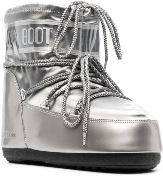 Moon Boot Icon Low snowboots Zilver
