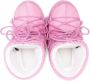 Moon Boot Kids Enkellaarzen met logoprint Roze - Thumbnail 3