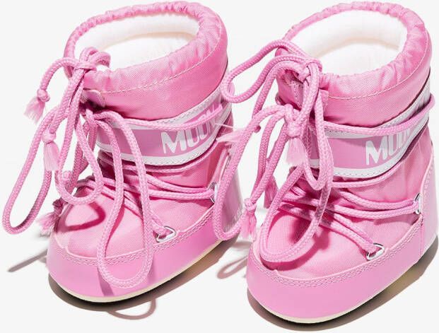 Moon Boot Kids Icon Mini snowboots Roze