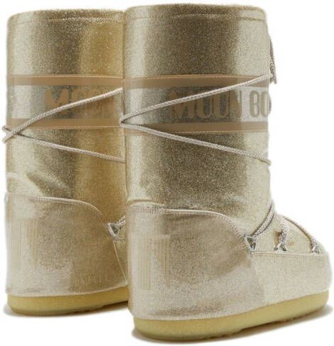 Moon Boot Kids Laarzen met glitter-detail Goud