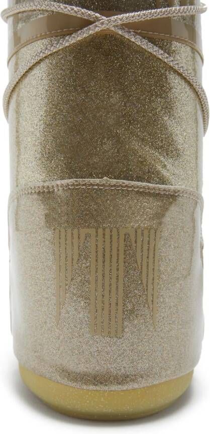 Moon Boot Kids Laarzen met glitter-detail Goud