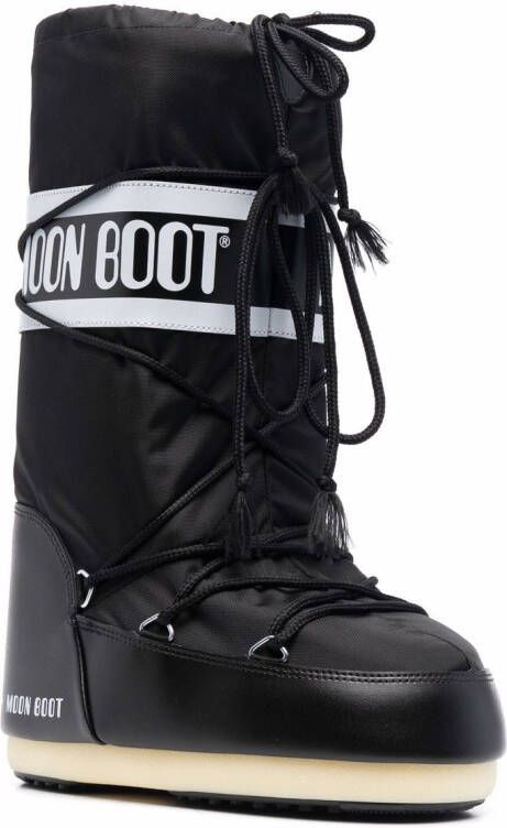 Moon Boot Kids Laarzen met logo Zwart