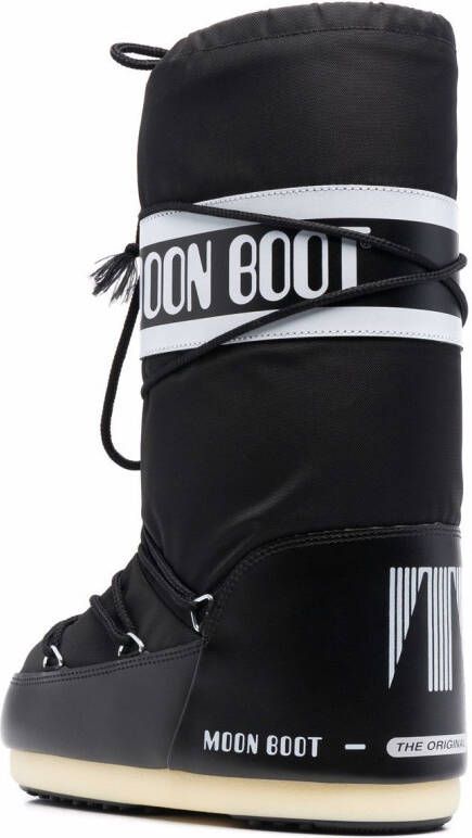 Moon Boot Kids Laarzen met logo Zwart