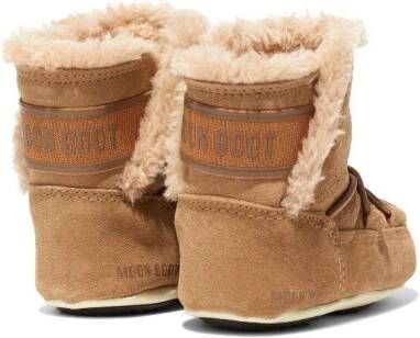 Moon Boot Kids Leren laarzen Beige