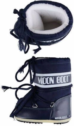 Moon Boot Kids Snowboots met logoprint Blauw