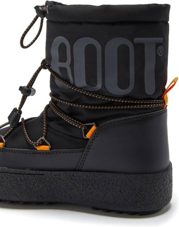 Moon Boot Kids Snowboots met logoprint Zwart