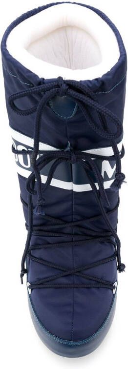 Moon Boot Laarzen met trekkoord Blauw