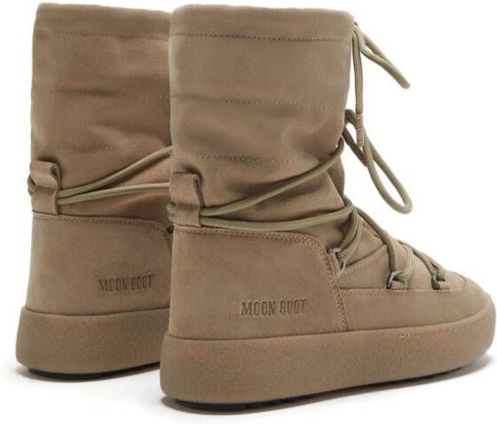 Moon Boot LTrack suède laarzen Beige