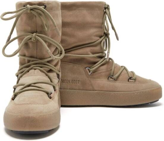 Moon Boot LTrack suède laarzen Beige