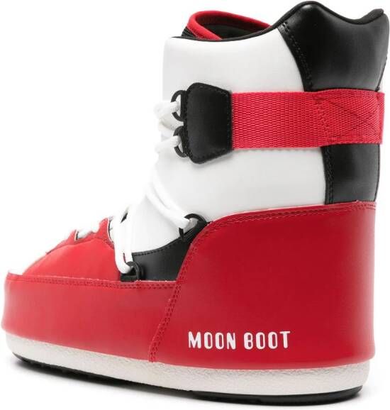 Moon Boot Snowboard sneakerlaarzen Rood
