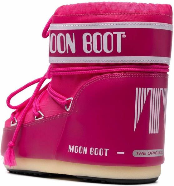 Moon Boot Snowboots met logoprint Roze