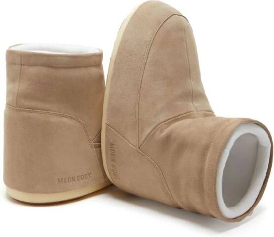 Moon Boot Suède laarzen Beige