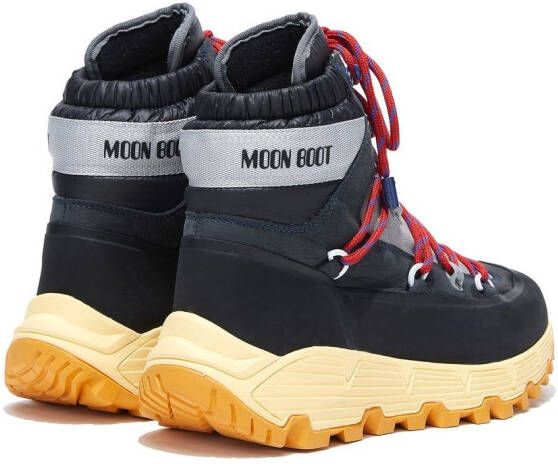 Moon Boot Tech Biker enkellaarzen Zwart