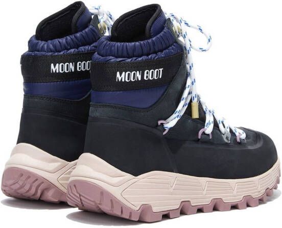 Moon Boot Tech Hiker enkellaarzen met veters Blauw