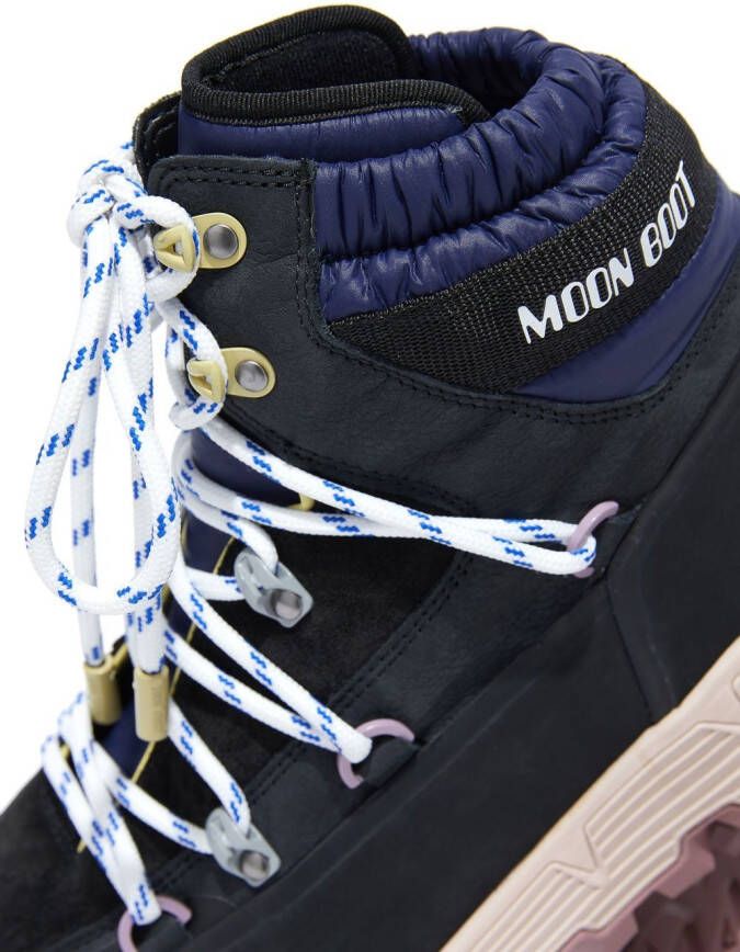 Moon Boot Tech Hiker enkellaarzen met veters Blauw