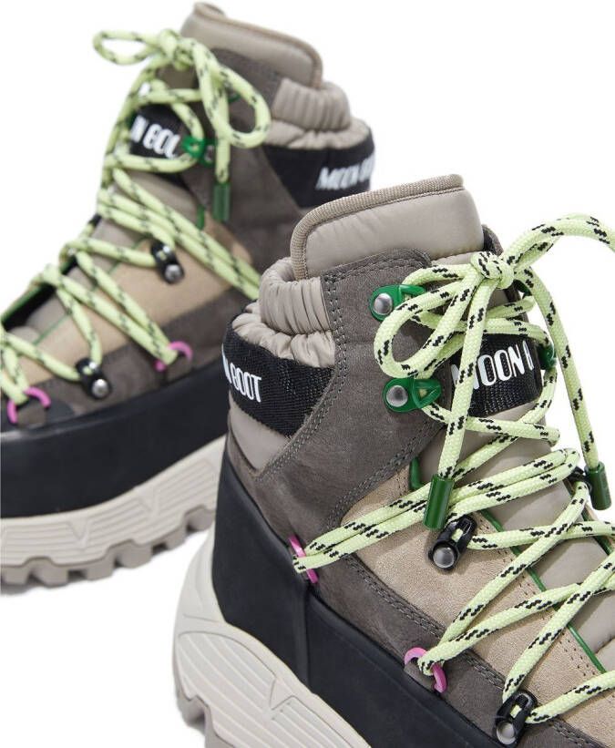 Moon Boot Tech Hiker high-top sneakers Beige