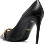 Moschino Pumps met logo Zwart - Thumbnail 3