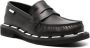 Moschino Contrasterende loafers Zwart - Thumbnail 2