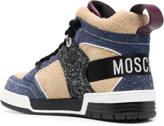 Moschino High-top sneakers Blauw