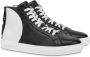 Moschino High-top sneakers van imitatieleer Zwart - Thumbnail 2