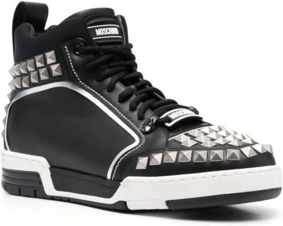 Moschino High-top sneakers Zwart