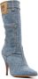 MOSCHINO JEANS Denim laarzen Blauw - Thumbnail 2